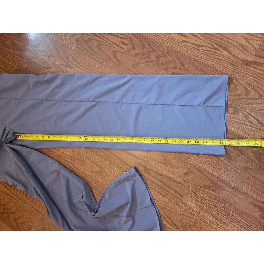 Athleta Nolita Wide Leg Pants Gray Size 4 Relaxed‎ Fit Activewear Bottoms